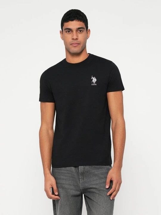 Foto van product T-shirt print U.S. POLO ASSN. zwart