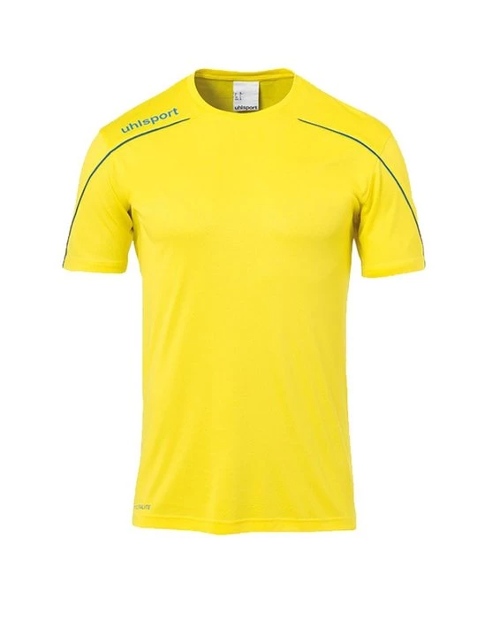 Foto van product T-shirt print Uhlsport geel
