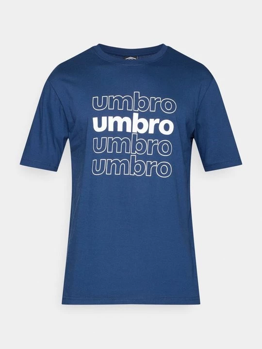 Foto van product T-shirt print Umbro blauw