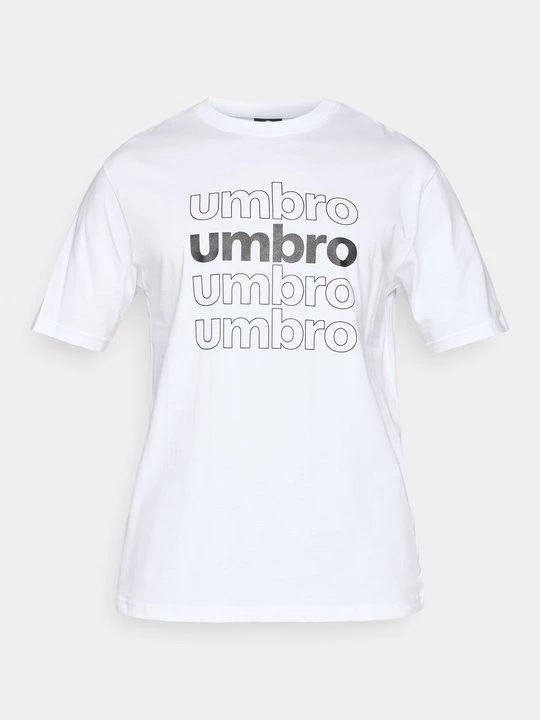 Foto van product T-shirt print Umbro wit