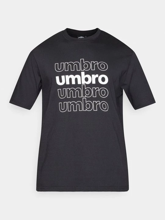 Foto van product T-shirt print Umbro zwart