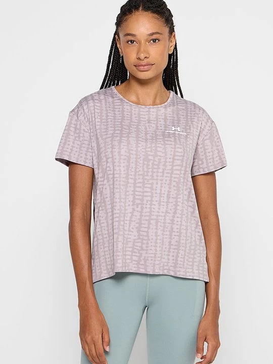 Foto van product T-shirt print Under Armour mauve