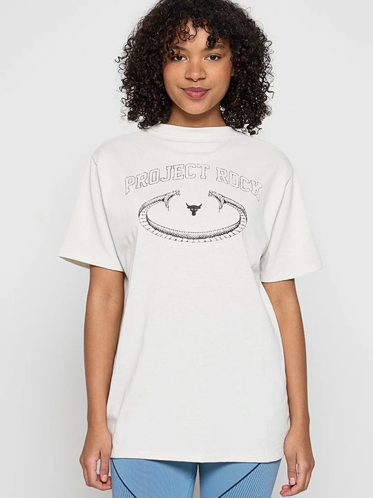 Foto van product T-shirt print Under Armour wit