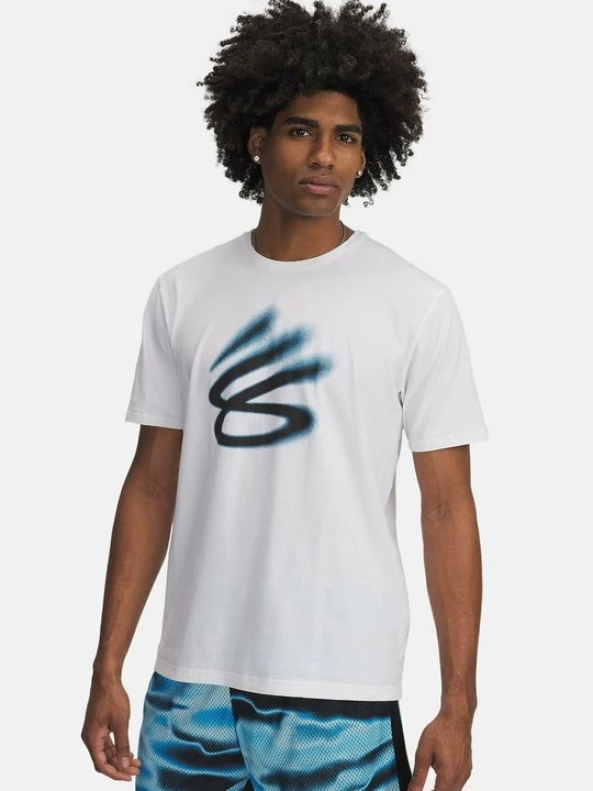 Foto van product T-shirt print Under Armour wit
