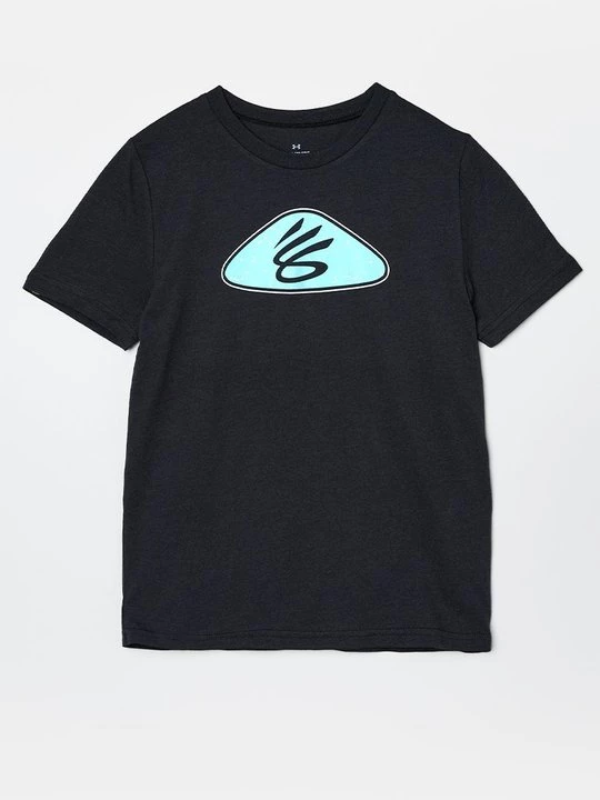 Foto van product T-shirt print Under Armour zwart