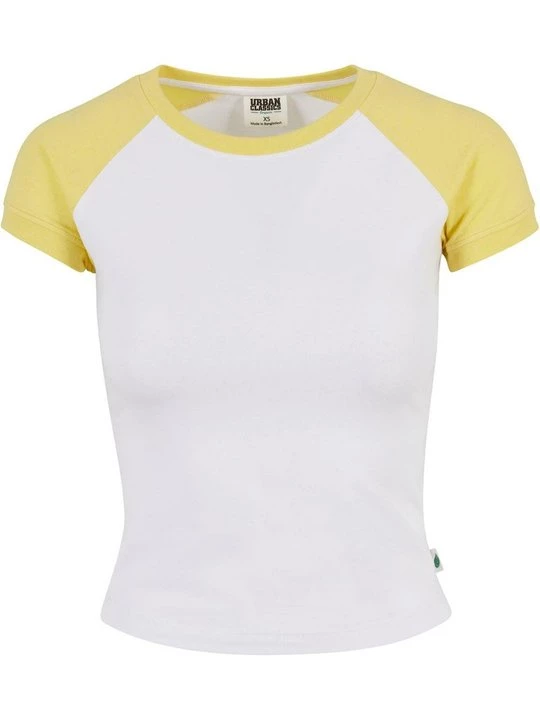 Foto van product T-shirt print Urban Classics crème