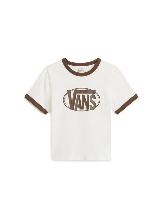 Foto van product T-shirt print Vans bruin