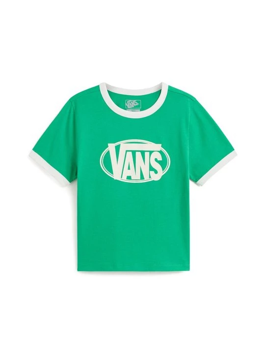 Foto van product T-shirt print Vans lichtgroen