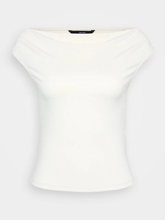 Foto van product T-shirt print Vero Moda beżowy