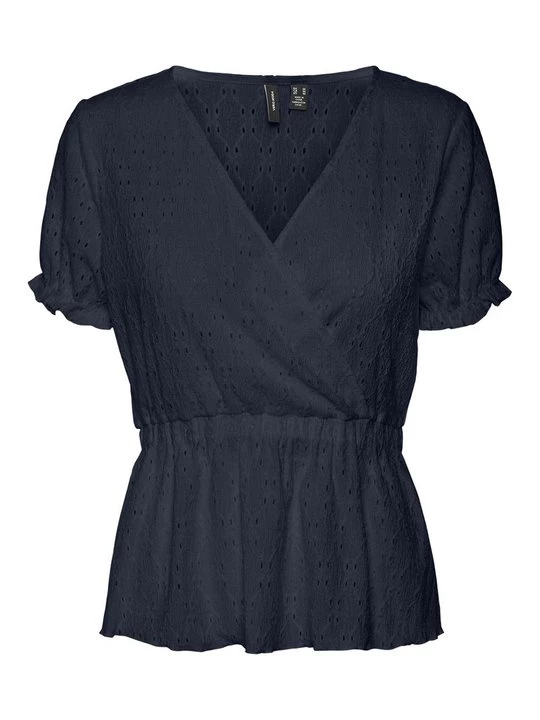 Foto van product T-shirt print Vero Moda donkerblauw