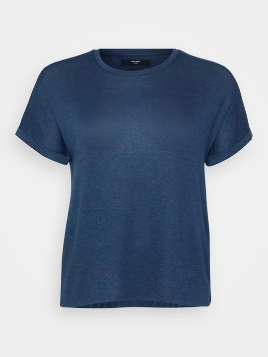 Foto van product T-shirt print Vero Moda donkerblauw