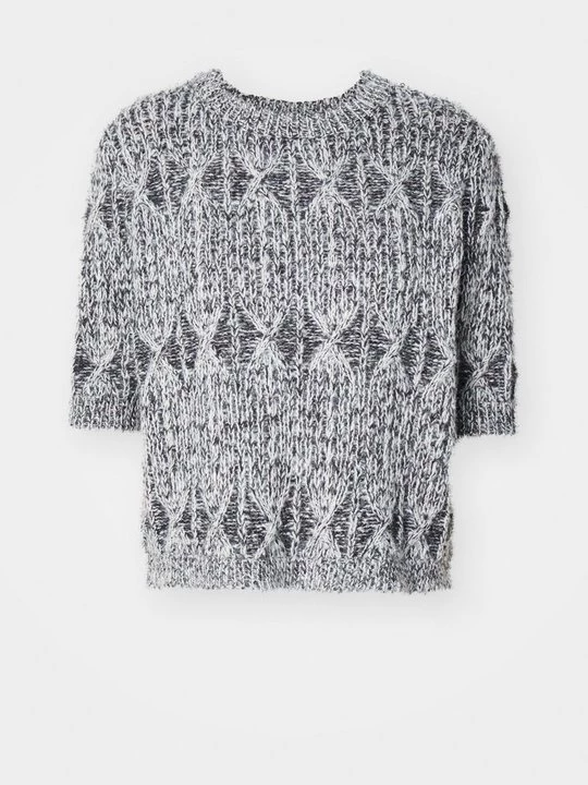 Foto van product T-shirt print Vero Moda donkergrijs