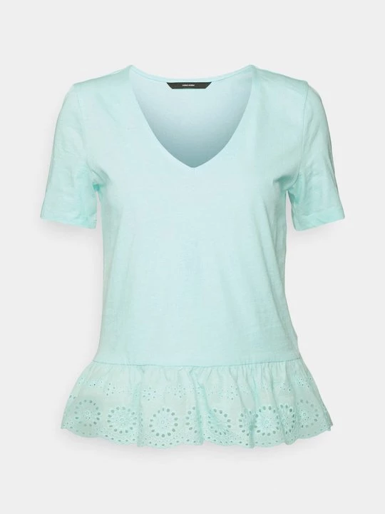 Foto van product T-shirt print Vero Moda groen