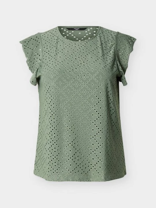 Foto van product T-shirt print Vero Moda groen