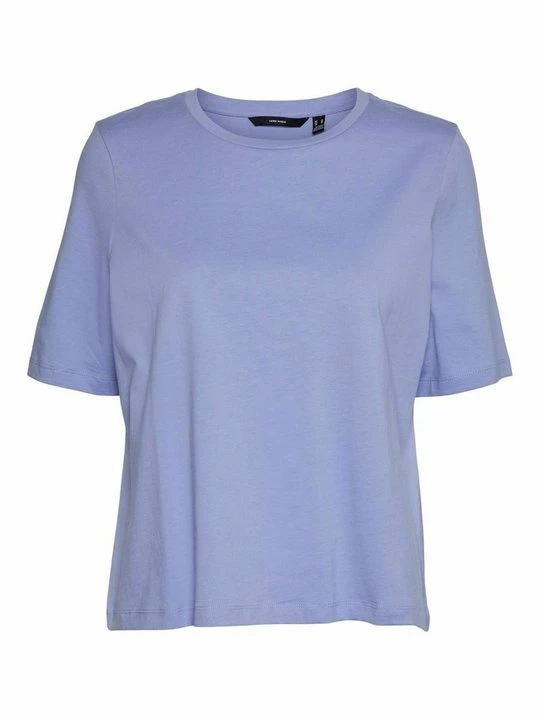 Foto van product T-shirt print Vero Moda lichtblauw