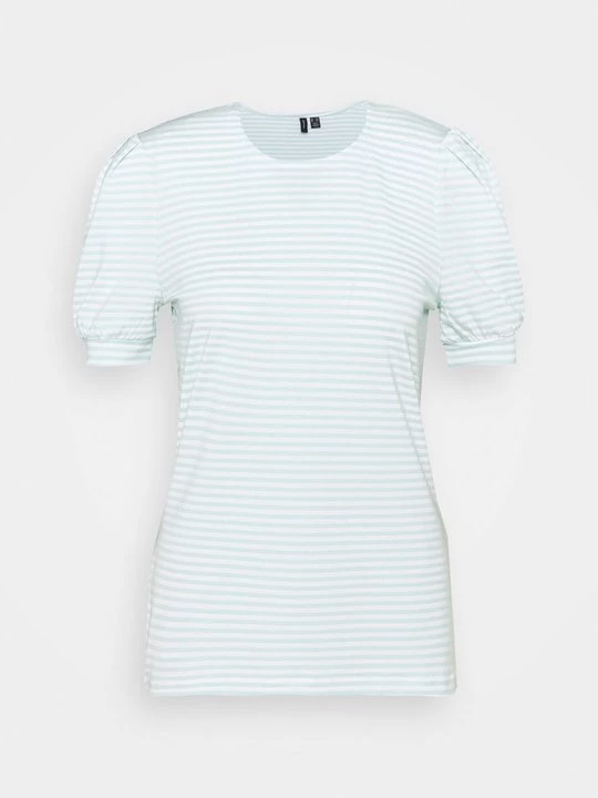 Foto van product T-shirt print Vero Moda lichtblauw
