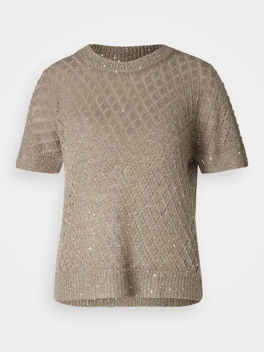 Foto van product T-shirt print Vero Moda taupe