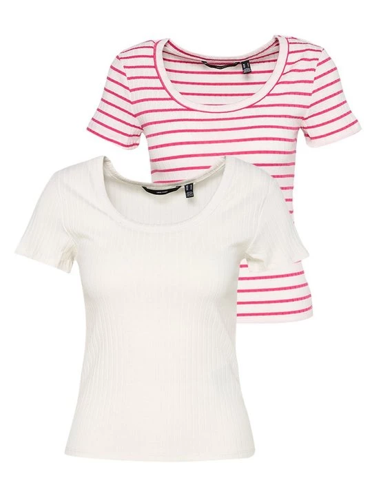Foto van product T-shirt print Vero Moda wit