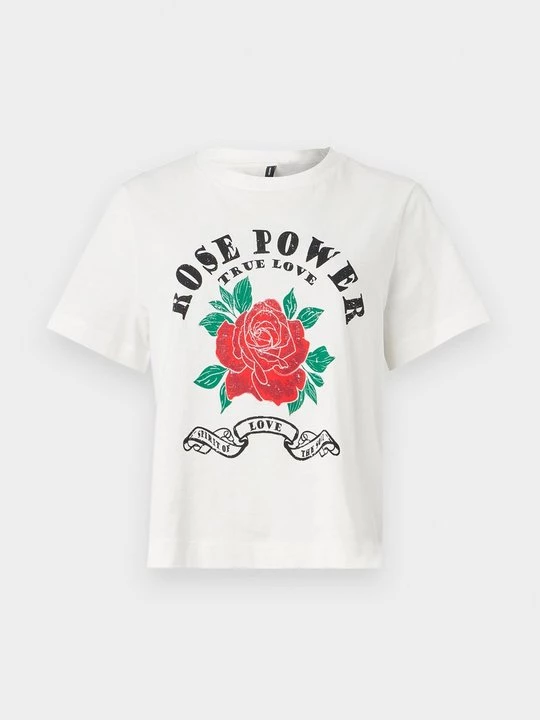 Foto van product T-shirt print Vero Moda wit