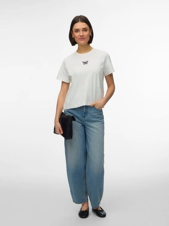 Foto van product T-shirt print Vero Moda wit
