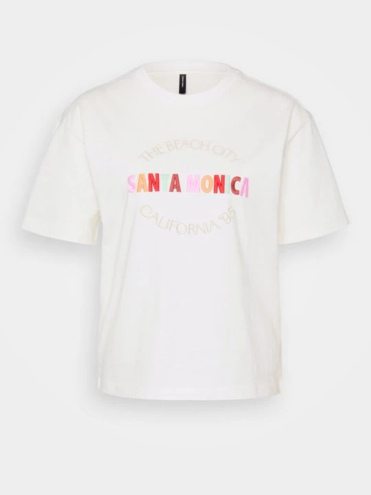 Foto van product T-shirt print Vero Moda wit