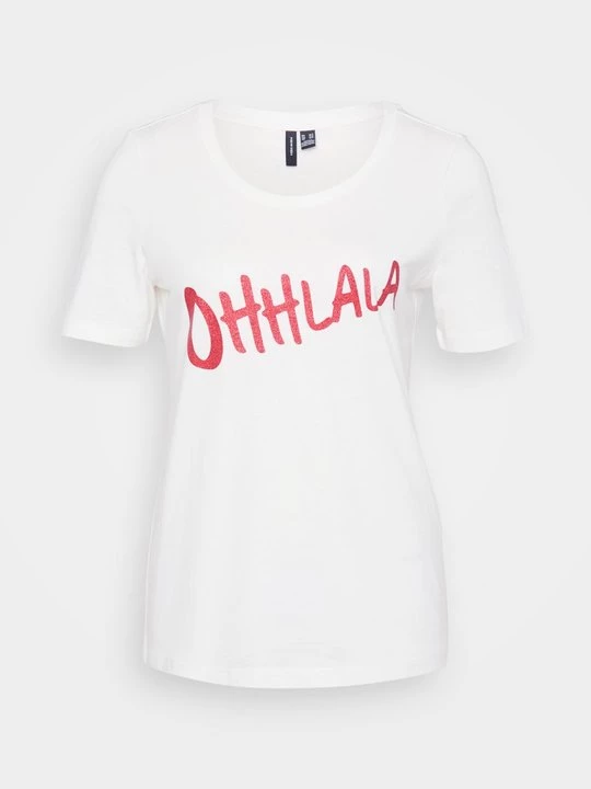 Foto van product T-shirt print Vero Moda wit