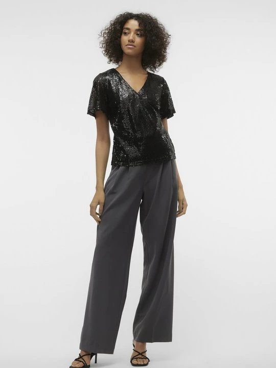 Foto van product T-shirt print Vero Moda zwart