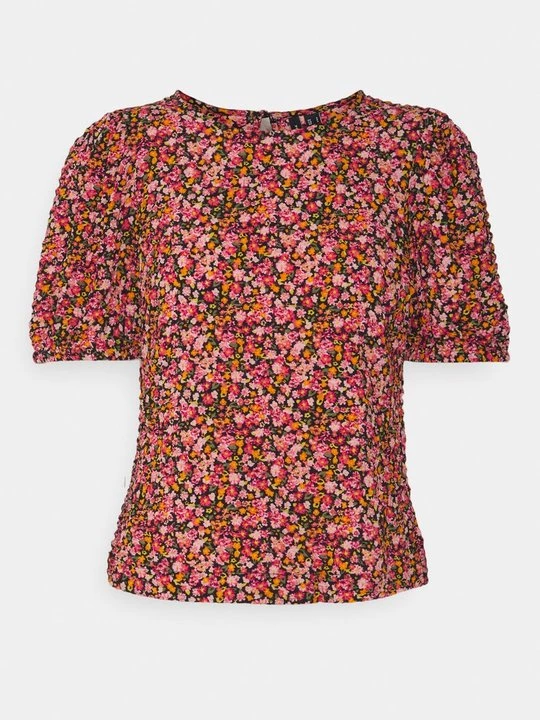 Foto van product T-shirt print Vero Moda zwart