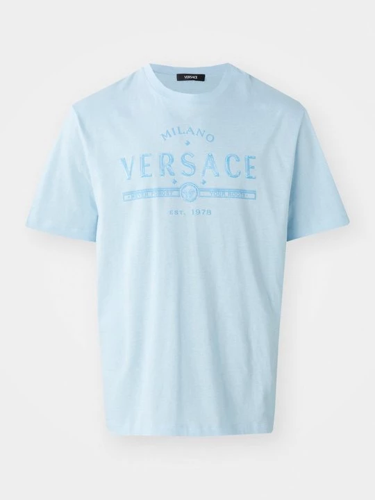 Foto van product T-shirt print Versace blauw