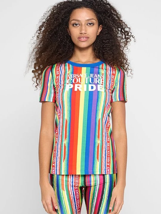 Foto van product T-shirt print Versace Jeans Couture