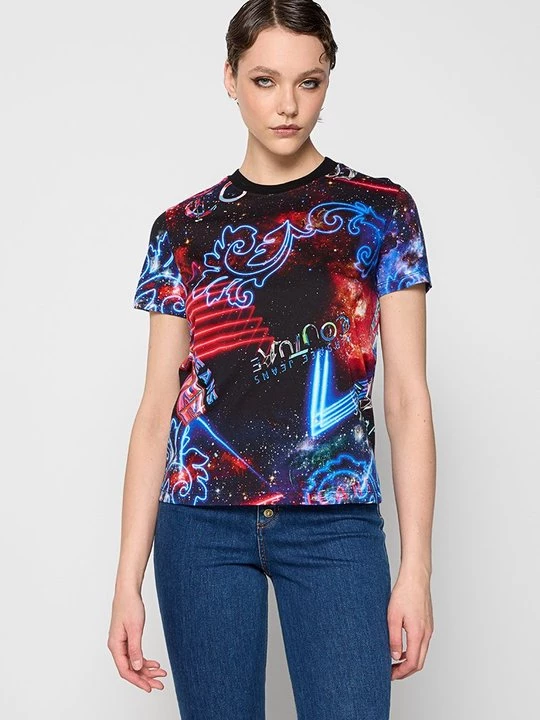 Foto van product T-shirt print Versace Jeans Couture