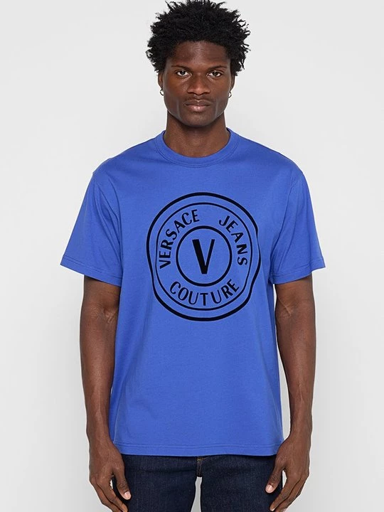 Foto van product T-shirt print Versace Jeans Couture blauw