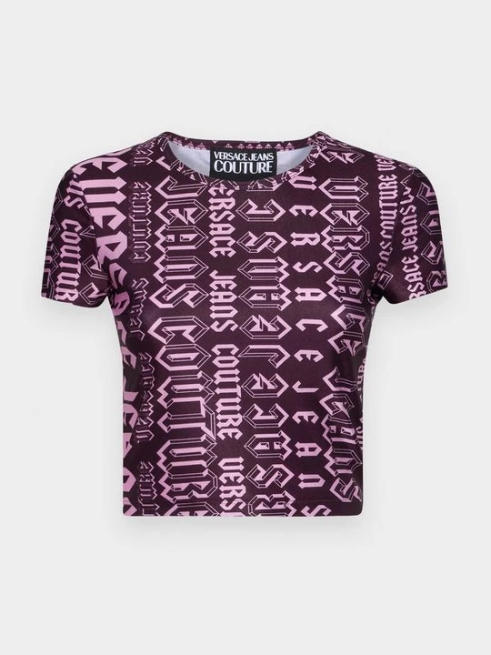 Foto van product T-shirt print Versace Jeans Couture lila