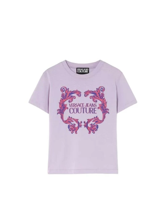 Foto van product T-shirt print Versace Jeans Couture lila