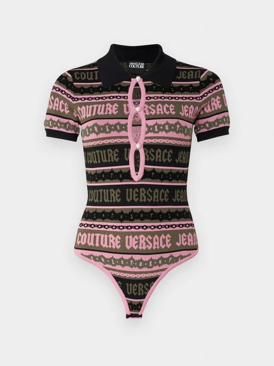 Foto van product T-shirt print Versace Jeans Couture olijfgroen