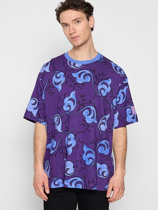 Foto van product T-shirt print Versace Jeans Couture paars
