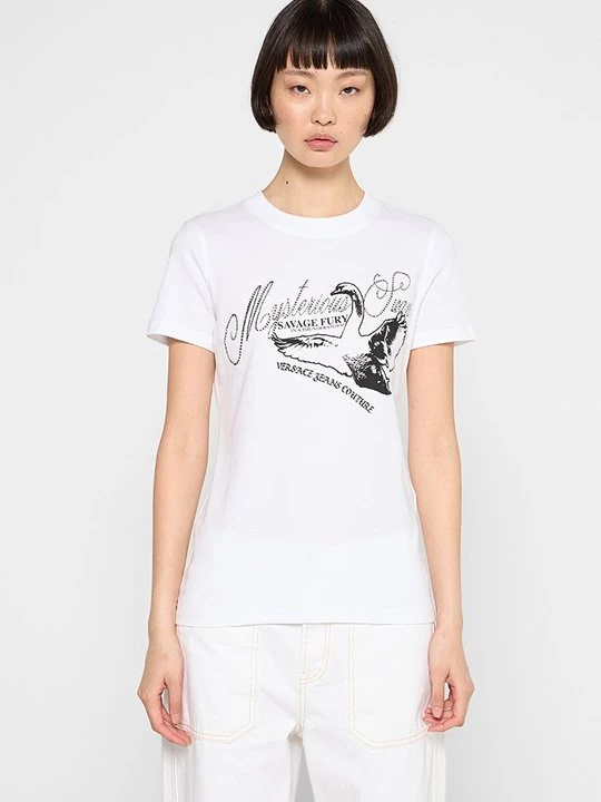 Foto van product T-shirt print Versace Jeans Couture wit