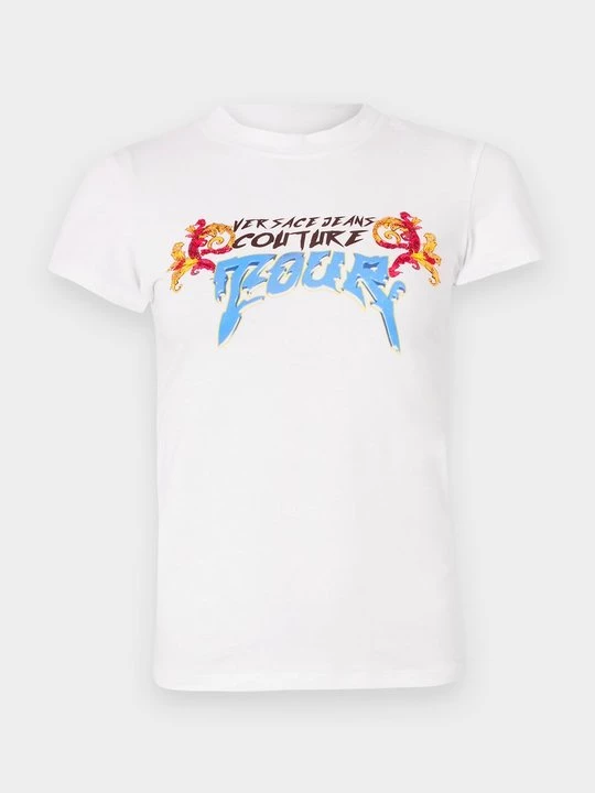 Foto van product T-shirt print Versace Jeans Couture wit