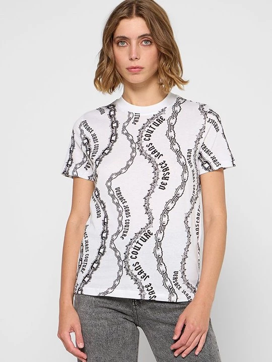 Foto van product T-shirt print Versace Jeans Couture wit