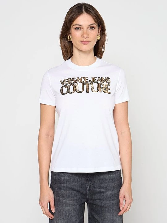 Foto van product T-shirt print Versace Jeans Couture wit
