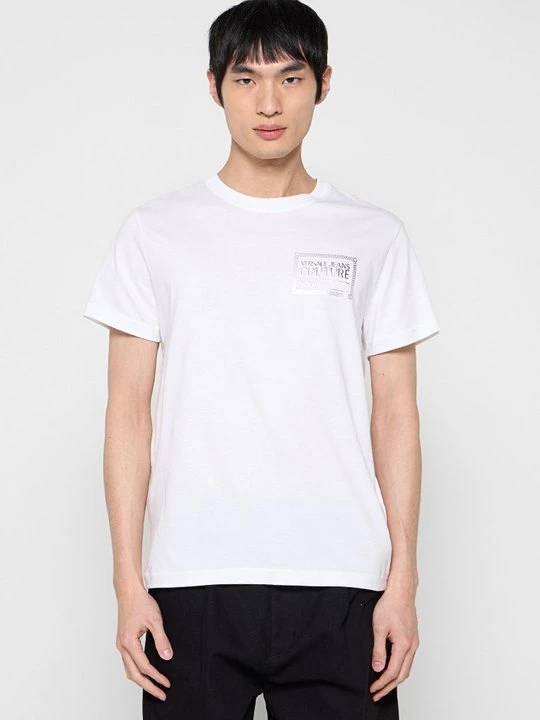 Foto van product T-shirt print Versace Jeans Couture zilverkleurig