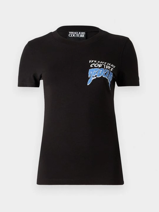 Foto van product T-shirt print Versace Jeans Couture zwart