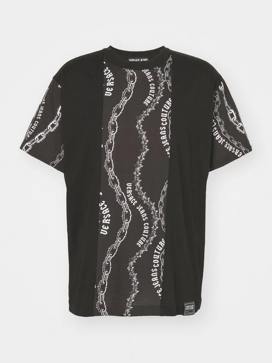 Foto van product T-shirt print Versace Jeans Couture zwart