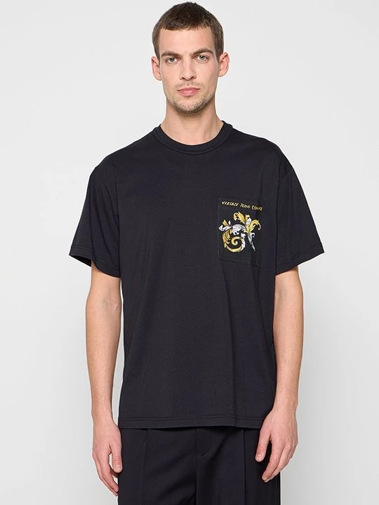 Foto van product T-shirt print Versace Jeans Couture zwart