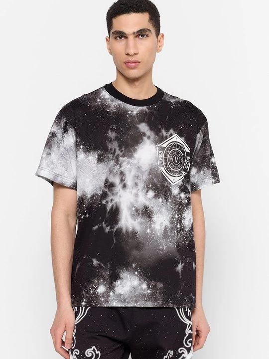 Foto van product T-shirt print Versace Jeans Couture zwart