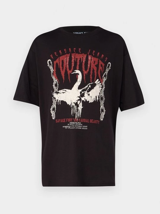 Foto van product T-shirt print Versace Jeans Couture zwart