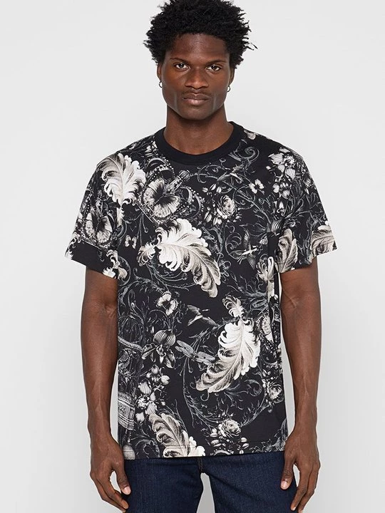 Foto van product T-shirt print Versace Jeans Couture zwart