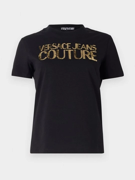 Foto van product T-shirt print Versace Jeans Couture zwart