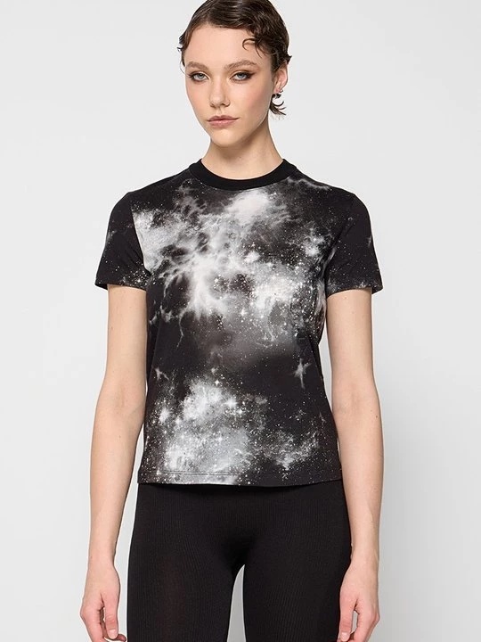 Foto van product T-shirt print Versace Jeans Couture zwart