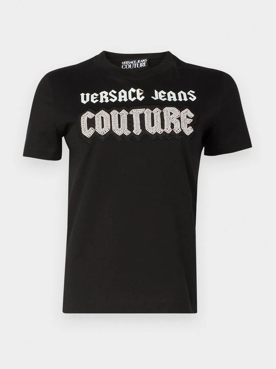 Foto van product T-shirt print Versace Jeans Couture zwart